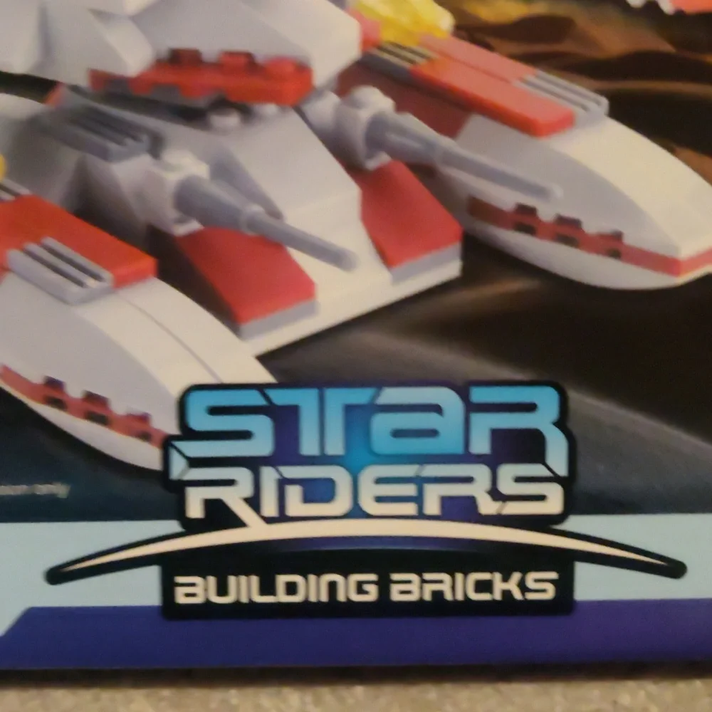 New!Star riders building bricks Kids create 2 in 1 155pcs Y2K Educational Develo
